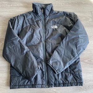 The North Face Charcoal Puffer Jacket